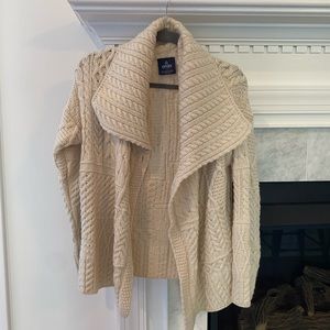 ARAN Wool Cardigan